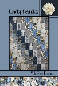 Lady Banks Quilt Pattern-A Fat Quarter Pattern - Picture 1 of 2