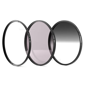 Set filtri sfumati grigio UV POL adatti per Canon EOS 700D 750D e 18-55 oggetto