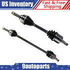 For 1993 1994 1995 Hyundai Scoupe Coupe 1.5L Front Pair CV Axle Joint Shaft Hyundai Scoupe