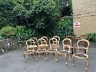 Balloon Back Dining Chairs Ready For Your Next Restoration Project - Rare Find