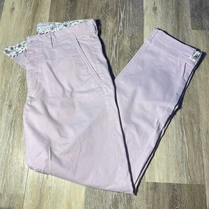 Denim And Flower Slim Light Purple Flowers Long Pants Men's 29x29 Power Stretch - Picture 1 of 5