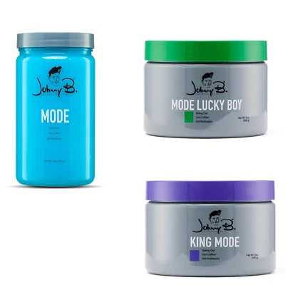 Johnny B. Mode Hair Styling Gel Medium Hold, (pick 16,20,32 & 64 oz ) - Image 1 of 4