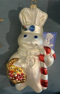 Kurt Adler "Pillsbury Doughboy With Candy cane” Polonaise Ornament NIB Vtg 1998 - Picture 1 of 13