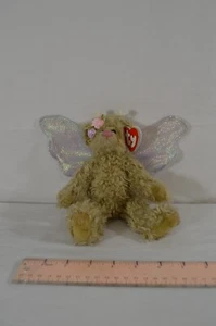 1993 Ty Attic Treasures Collection Beanie Baby Rafaella Fairy Angel Bear T20 - Picture 1 of 9