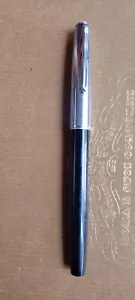 Vintage Sojuz Russland Füllfederhalter Schwarz & Metall Vintage Russisch - Bild 1 von 8