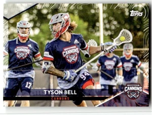 2022 Topps Premier Lacrosse League - Tyson Bell #83 (RC).. - Picture 1 of 2
