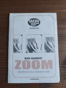 ZOOM by Ben Harris -- Spooky Self-Animated Card magic trick