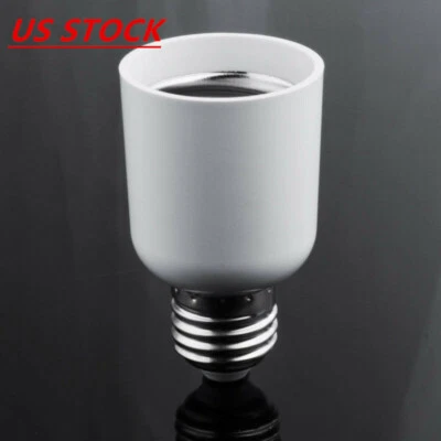 E27 to E40 LED Light Bulbs Adapter Converter Medium Screw Mogul Bulb Base Socket - Image 1 of 4
