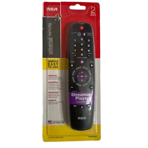RCA RCR002RWDZ 2 Device Universal Remote w Streaming Player Capability - Tested - Picture 1 of 6
