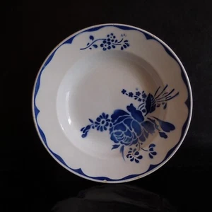 Assiette creuse porcelaine opaque KG Lunéville Lille art nouveau France N3790 - Imagen 1 de 12