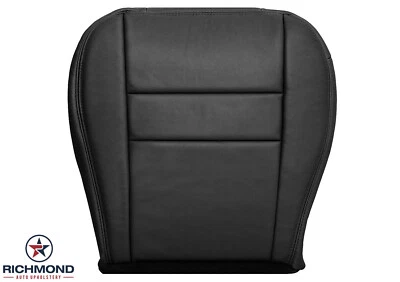 09-12 Ford Escape Limited -Driver Side Bottom Genuine Leather Seat Cover Black - Image 1 of 4