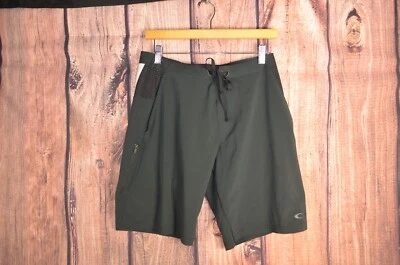 Oakley black shorts size 28 board Shorts drawstring zip pocket - Image 1 of 4