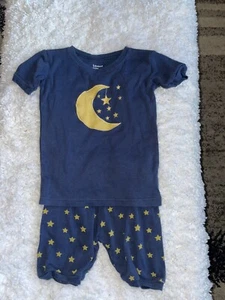 Leveret kids sz. 5 navy moon & stars two piece pajama set. Cute, grt. quality - Picture 1 of 7