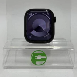 GPS Only Apple Watch Series 10 42MM Black Aluminum MWWE3LW/A Face Only - Photo 1 sur 8