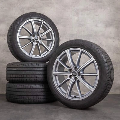 Audi Q5 SQ5 Felgen 20 Zoll FY Sommerräder 80A601025AP anthrazit glanzgedreht - Bild 1 von 4