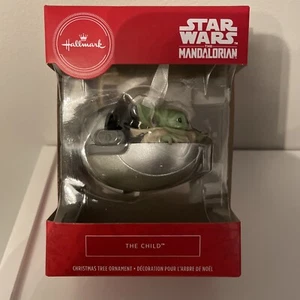 Hallmark The Child from Mandalorian Star Wars Ornament 2020 Red Box Grogu NIB - Picture 1 of 4