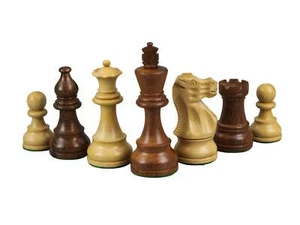3 Inch Sheesham Atlantic Classic Staunton Chess Pieces  - Picture 1 of 4