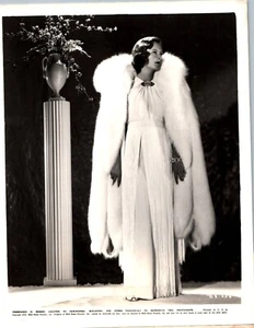 1937 HOLLYWOOD BARBARA STANWYCK GOWN SEDUCTIVE POSE FASHION RKO ORIG Photo C20 - Picture 1 of 2