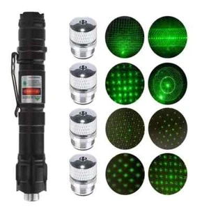 Puntatore Laser 30 Miles 532nm VERT Penna Regolabile 1mw 18650 Batteria Luce - Zdjęcie 1 z 10