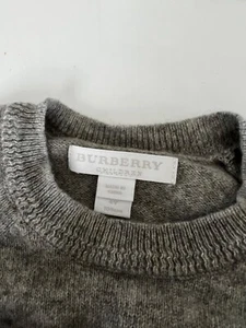 Burberry premium cotton toddler sweater  - Picture 1 of 4