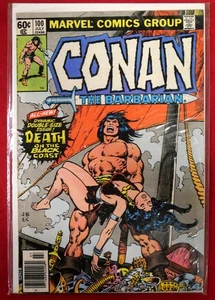 CONAN the Barbarian 100 MARVEL 1979 BELIT DEATH Comic Book Bagged & Boarded - Bild 1 von 1