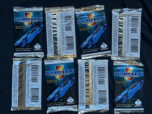 Babylon 5 CCG Premier Edition Booster Pack X8 Factory Sealed s - Picture 1 of 2