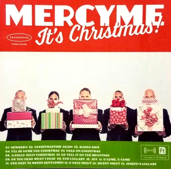 MercyMe: It's Christmas! (CD) DISC + FRONT & BACK CVR ART - NO CASE - VG — 第 1/1 张图片