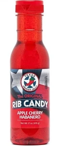 Apple Cherry Habanero Sauce 12 Ounce Versatile Glaze for Grilling and Marinating - Picture 1 of 2