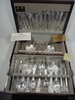 Arthur Price Silver County Plate 64 Piece Cutlery Set - "ASHLEIGH " Cased Set - Image 1 of 4