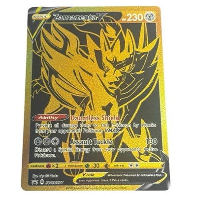 Zamazenta V SWSH077 SWSH: Sword & Shield Promo Cards Holo - Image 1 of 2