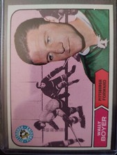 1968-69 Topps Hockey Wally Boyer #105
