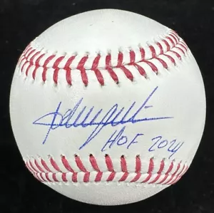 Adrian Beltre HOF 2024 Signed Baseball Beckett Witness Holo BAS - Picture 1 of 2