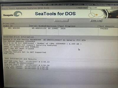 Western Digital WD64AA-00AAA4 6.4GB PATA IDE HDD Hard Disk Drive TESTED - Image 1 of 4