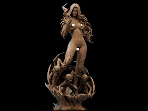 Sara Pezini NSFW (1) Unpainted 1/12 resin model kit and base ca3d - Picture 1 of 3