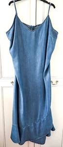 NEXT Denim Lyocell Maxi Dress size 18 - Picture 1 of 3