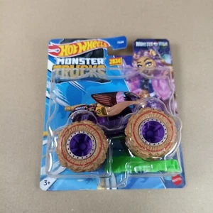 2024 Hot Wheels Monster Truck Treasure Hunt Monster High Clawdeen Wolf **BESCHÄDIGT - Bild 1 von 4