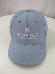 Sanford International PGA Golf Tournament Hat Cap Strap Back Blue Lewis Logo Men - Picture 1 of 18