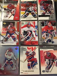 MONTREAL CANADIENS 72 Card Jersey Autograph Lot Jose Theodore Colorado Avaanc - Picture 1 of 12