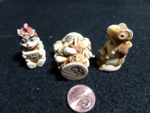 HARMONY KINGDOM Trio of Ornaments - Rosemont Exclusives - Picture 1 of 12