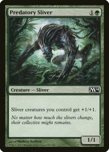 Magic MTG Tradingcard Core Set 2014 Predatory Sliver 189/249 - Imagen 1 de 1