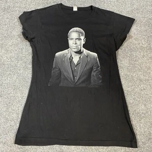 Maxwell Womens T-shirt L Black Summer Nights Tour 2009 Double Sided - Picture 1 of 5