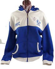 North Melbourne Football Club Hoodie/Jacket, Size - L, Blue & White, Autographed