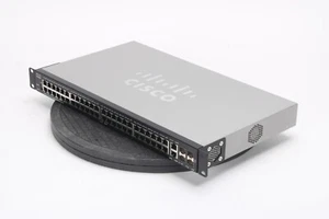 Cisco SG350-52 52-Port Gigabit Managed Switch SG350-52-K9 V01 With Rack Ears - Picture 1 of 6