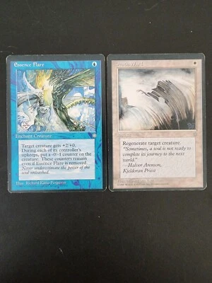 MTG Essence Flare Death Ward ⭐MISCUT MISPRINT⭐ Ice Age ⭐NM 7 HQ PICS⭐ 1995 Magic - Image 1 of 4