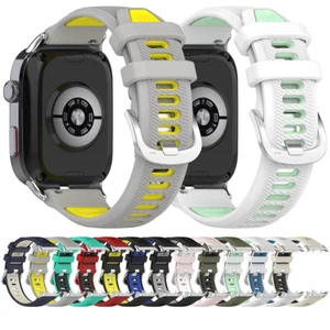 Zweifarbiges Silikonarmband (kein Hauch von Airbag) für Huawei Watch D2 - Afbeelding 1 van 27