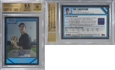 2007 Bowman Chrome Prospects Tim Lincecum #BC238 BGS 9.5 GEM MINT Rookie Auto RC