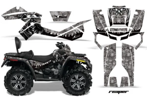 ATV Graphics Decal For CanAm Outlander Max 500/650/800 & XMR 800R 06-12 RPR SIL - Picture 1 of 3
