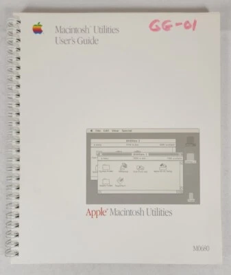 Apple Computer Macintosh Utilities User's Guide 1987 Manual ~ Vintage Computing - Image 1 of 4