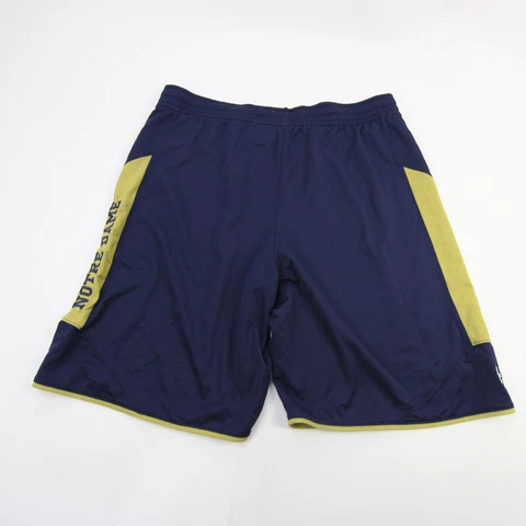 Notre Dame Fighting Irish Under Armour HeatGear Practice Shorts Men's Used Cover