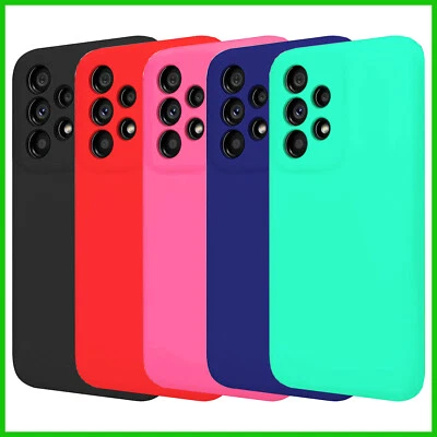 Cover per Samsung Galaxy A33 5G Silicone Custodia Protezione Pellicola Vetro - Immagine 1 di 4